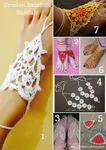 My Top 7 pattern list of favorite free crochet barefoot sandals.