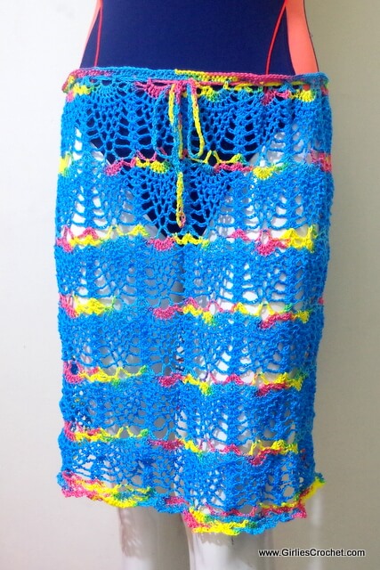Free crochet pattern: Andrea Summer Skirt
