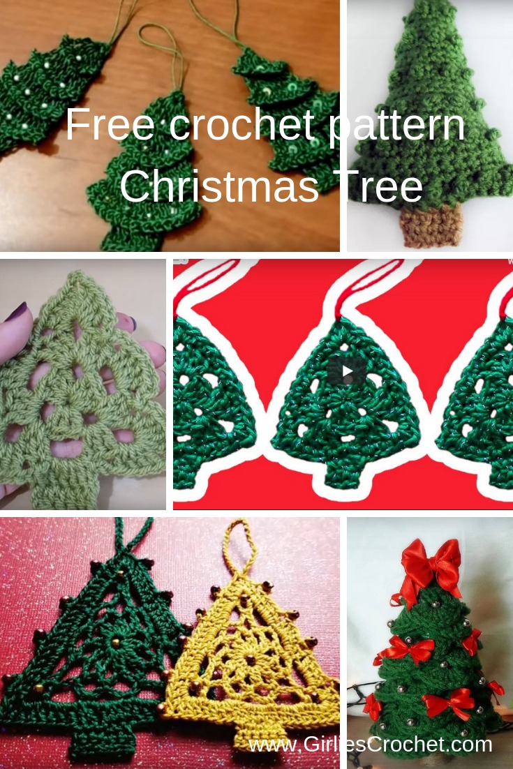 Free crochet pattern - Christmas Tree