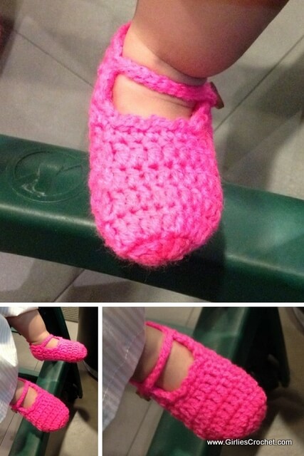 free crochet pattern, easiest ylah baby booties