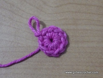 10sc in magic crochet, 10sc in adjustable ring