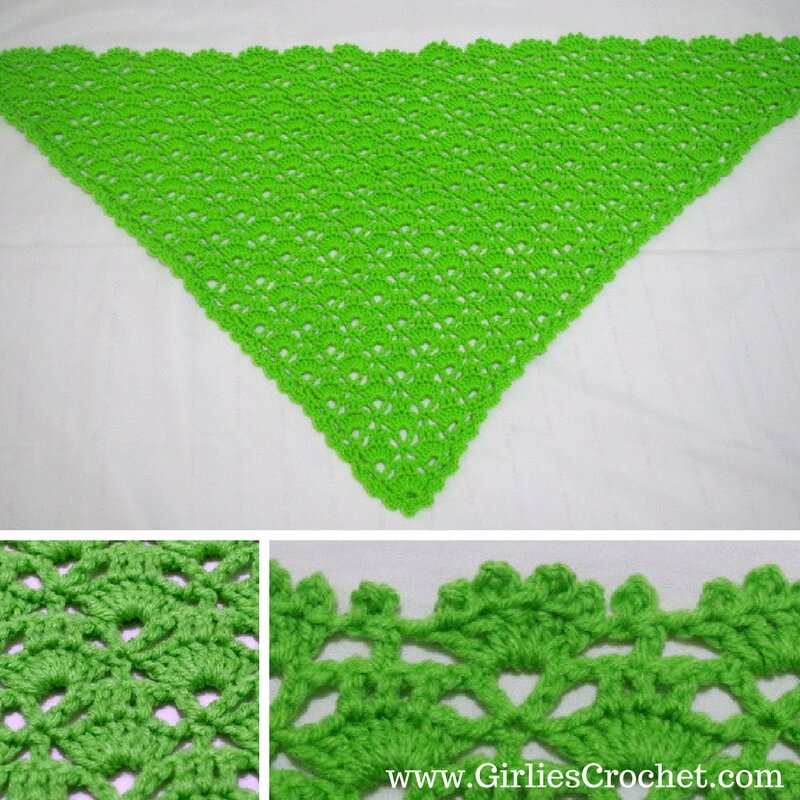rheema prayer shawl, free crochet pattern, photo tutorial