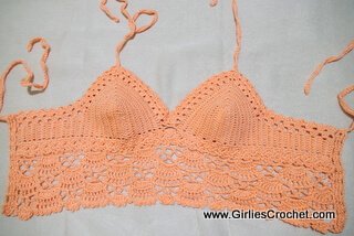 bea crop top, free crochet pattern, photo tutorial, easy, thread, summer, beach