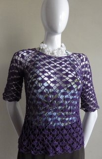 thread crochet pull-over