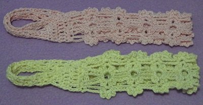 free crochet pattern, how to crochet a headband, easy, thread, photo tutorial