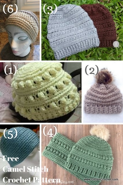free camel stitch crochet pattern