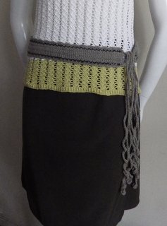 free crochet pattern, crochet belt, easy, beginners crochet