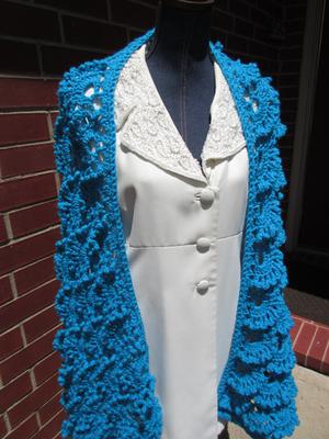 Glenda Wrap in Blue Hawaii