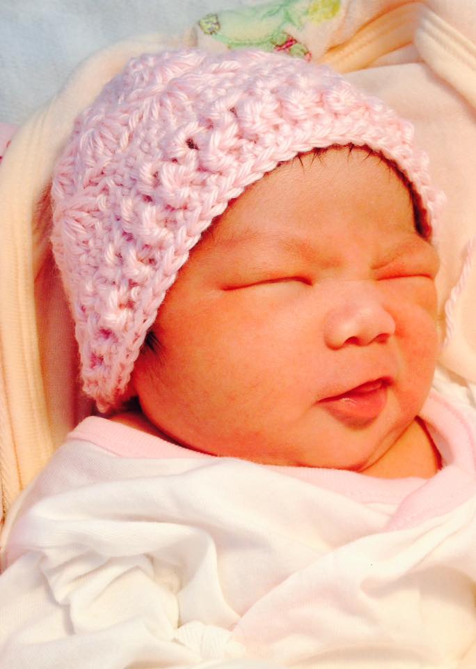 phoebe baby crochet beanie, free crochet pattern
