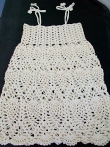 Pineapple Crochet  Dress
