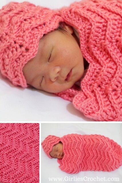 free crochet pattern, ylah baby cocoon